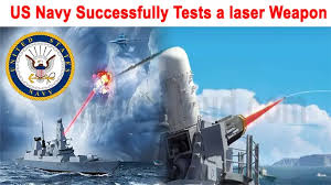 US Navy successfully tests 1st solid state laser weapon system to destroy  aircraft mid-flight