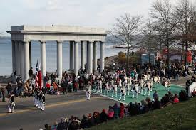 Families and friends get together for a meal, which traditionally includes a roast turkey, stuffing, potatoes. America S Hometown Thanksgiving Parade Mcv Fifes Drums