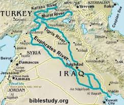 Euphrates River Map Map Bible Mapping Bible
