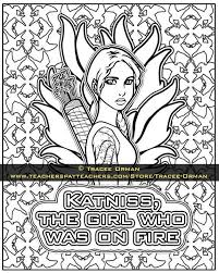 The Hunger Games Coloring Pages Book Coloring Pages Hunger Games Coloring Books