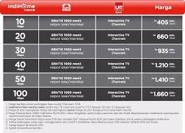 Lihat harga paket indihome, cara daftar dan pasang, cara bayar hingga reviewnya hanya di tokopedia. Daftar Harga Paket Internet Indihome 2017 Terbaru Dari Telkom Rancah Post