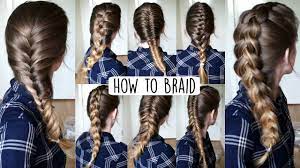 Once you got your three sections, you can start the braids. How To Braid Your Own Hair For Beginners How To Braid Braidsandstyles12 Youtube