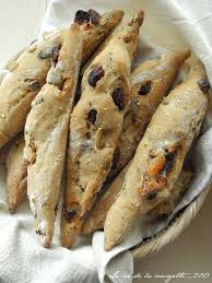 Petites Baguettes Aux Fruits Secs Recette Recettes De Cuisine Cuisine