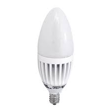 Green Watt Led 5watt Candelabra 2700k Light Bulb Dimmable G L2 Candled 5w