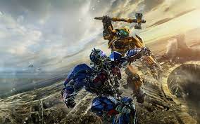 Fondo de pantalla para teléfonos. Descargar Fondos De Pantalla Transformers 5 El Ultimo Caballero De 2017 Cartel 4k Batalla Optimus Prime Bumblebee Libre Imagenes Fondos De Descarga Gratuita