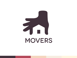 Movers Logo Design Branding Branding Design Logo Negative Space Logos Logo Design Creative