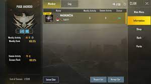 Name Clan Pubg Android
