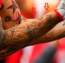 See more ideas about tattoos, tattoos for women, sleeve tattoos. Mike Evans 16 Tattoos Their Meanings Body Art Guru