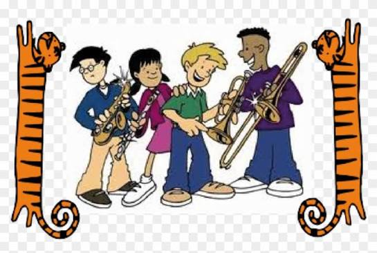 Download Middle School Band Clip Art Clipart School - Play An Instrument Verb - Free Transparent PNG Clipart Images Download