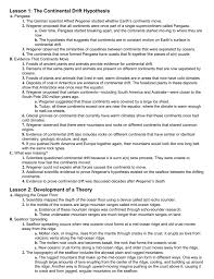 Children get an introduction to plate tectonics in this geology worksheet. Lesson Ws Answers For Upload1