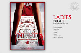 This apron mockup is perfect for branding and identity projects. Ladies Night Flyer Template V9 Graphic By Thatsdesignstore Creative Fabrica