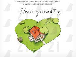 Sie finden das wohnquartier in besenhorst 12 in 21502 geesthacht. Heart House From Above Home Wanted Illustration For Home Search For Classifieds Postcards Flyers Instant Download Digital In 2021 Digitale Illustration Illustration Postkarten