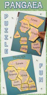 Your Students Will Love Putting Together The Puzzle Of Pangaea Pangea Activities Earth Science Activities Plate Tectonics