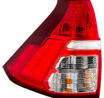 Tail Light Compatible With 15-16 Honda CRV CAPA Certified Left Driver Tail  Lamp Clear Housing and Bulbs