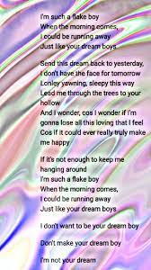 Dream Boy Duran Duran Crush Quotes Dream Boy Duran