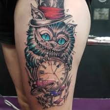 An awesome portrait of johnny depp as the mad hatter by anrijs straume. Top 73 Best Alice In Wonderland Tattoo Ideas 2021 Inspiration Guide