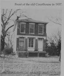 Fontenelle Bank Courthouse In 1957 Bellevue Sarpy County Nebraska Bellevue Nebraska National Register Of Historic Places Historical Sites