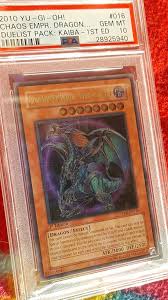 Check spelling or type a new query. Psa 10 Chaos Emperor Dragon Envoy Of End Ultimate Rare