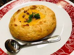 Maybe you would like to learn more about one of these? Pumpkin Soup In Bread Bowl Pumpkin Soup Bread Bowls Food