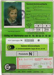 Ustra Schulerfahrkarte Orte Fahrkarte Marke