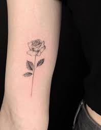 Beautiful Realistic Rose Tattoo Rose Tattoo Nyc Tattoo Detailed Tattoo