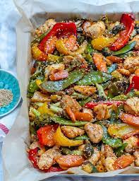 Clean Eating Sheet Pan Teriyaki Chicken Veggie Stir Fry Recipe Clean Food Crush Healthy Teriyaki Chicken Clean Recipes