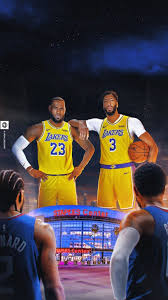 Anthony davis is expected to miss lakers game vs warriors get the latest los angeles lakers news… here is everything you need to watch lakers vs. Lebron James And Anthony Davis Wallpaper Lakers Vs Clippers Lebron James Lakers Wallpaper Lebron James Dunking