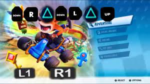 En el menú principal, mantén l1 + r1 y presiona abajo, derecha, triángulo, abajo, izquierda, triángulo, up. Penta Penguin Crash Team Racing Nitro Fueled Cheat Code Youtube