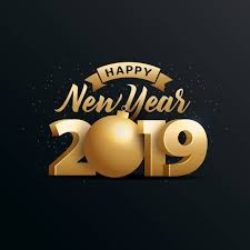 Happy Year 2019 With Gold 3d Happy Background Gold Png And Vector With Transparent Background For Free Download Gelukkig Nieuwjaar Nieuwjaar En Gelukkig
