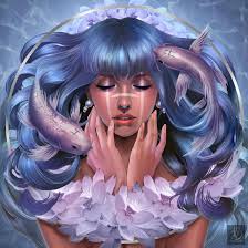 Horoscope Deity Pisces By Ataraxicare Zodiac Art Astrology Art Digital Art Girl