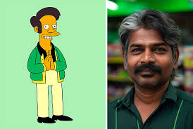 Los Simpson: ¿Cómo se verían sus personajes en la vida real?