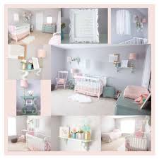 A light pink area rug offers a dainty appeal to the light gray nursery warming. Pink Mint And Gray Baby Girl Nursery Project Nursery Pink Bedroom For Girls Baby Girl Nursery Pink Nursery Decor Girl