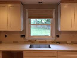 You also have to figure out the material you want your backsplash to be. Backsplash Tile Around Window Frame And Where To End It Help Needed