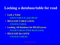 0 (from mariadb 10.3.0) means no wait. Itn Wake Tech1 Itn270 Advanced Internet Databases Lecture 16 Security Database Backups Maintenance Repair Topics Internal Security External Ppt Download