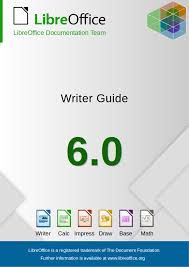 Libreoffice 6 0 Writer Guide The Document Foundation Blog