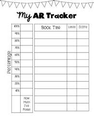 Accelerated Reader Ar Tracking Data Pages Tpt Accelerated Reader Accelerated Reading Tracking Reading