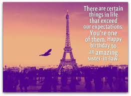 Wishing my cousin a happy birthday, and letting her know how much i would like to see her! In Law Birthday Wishes In Law Birthday Greetings