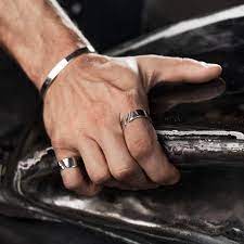 No More Accessories Broken Ring Silver How To Wear Rings Rings For Men Rings