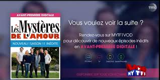Les myst�res de l'amour divin book. Mytf1 Vod Itunes Pour Les Mysteres De L Amour Saison 11 Nouveautes Tele Com