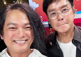 Dennis Chew meets Alan Tam, finds out latter is his senior from Ngee Ann  Polytechnic, Entertainment News