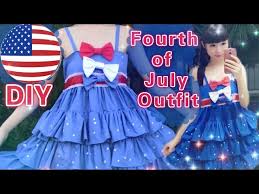 What are some of your other favorite 4th of july diy ideas? Diy Fourth Of July Outfit Dress Easy Youtube
