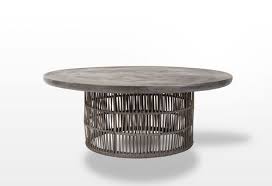 Table of the best wicker coffee tables reviews. Contemporary Coffee Table Elba Greenstone Co Ltd Concrete Synthetic Rattan Round