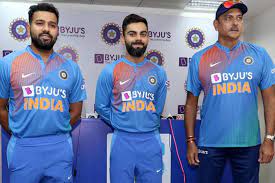 6 designers 24hours online service for you. First Look Of Team India Jersey With New Sponsor Insidesport