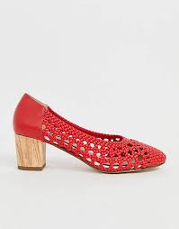 Maybe you would like to learn more about one of these? Miss Selfridge Scarpe Intrecciate Rosse Con Tacco Asos