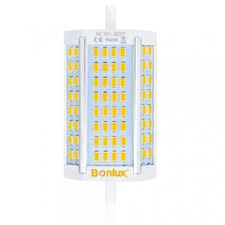 Linear led light bulb compatible with existing fixtures such as floodlights. Bonlux Led Slim R7s 118mm Led Light Bulb Double Ended R7s J Type Base Light Bulb T3 J118 10 Watt Tube Light Bulbs 100w Halogen Equivalent