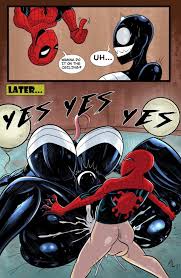 Venom x spiderman rule 34