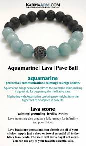 Speak Your Truth Aquamarine Lava Pave Ball Beaded Mens Bracelets Yoga Bracelets Boho Jewelry Reiki Healing Bracelets Meditation Jewelry Yoga Bracelet Meditation Jewelry Healing Bracelets