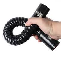 Manguera De Silicona Negro ID 16 18 20 25 28 Mm Tubo De Silicona Flexible  Entrada De Aire Del Coche Manguera Universal Del Radiador Junta De Goma De  ...