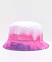 Vans Hankley Ombre White Purple Pink Tie Dye Bucket Hat Zumiez Tie Dye Bucket Hat Hats Purple And Pink Tie Dye