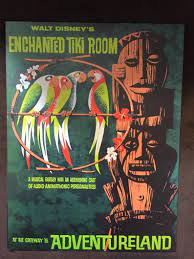 Disneyland Enchanted Tiki Room Adventureland Art Etsy Walt Disney S Enchanted Tiki Room Disney Posters Enchanted Tiki Room
